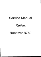 Revox B780-Service-Manual 